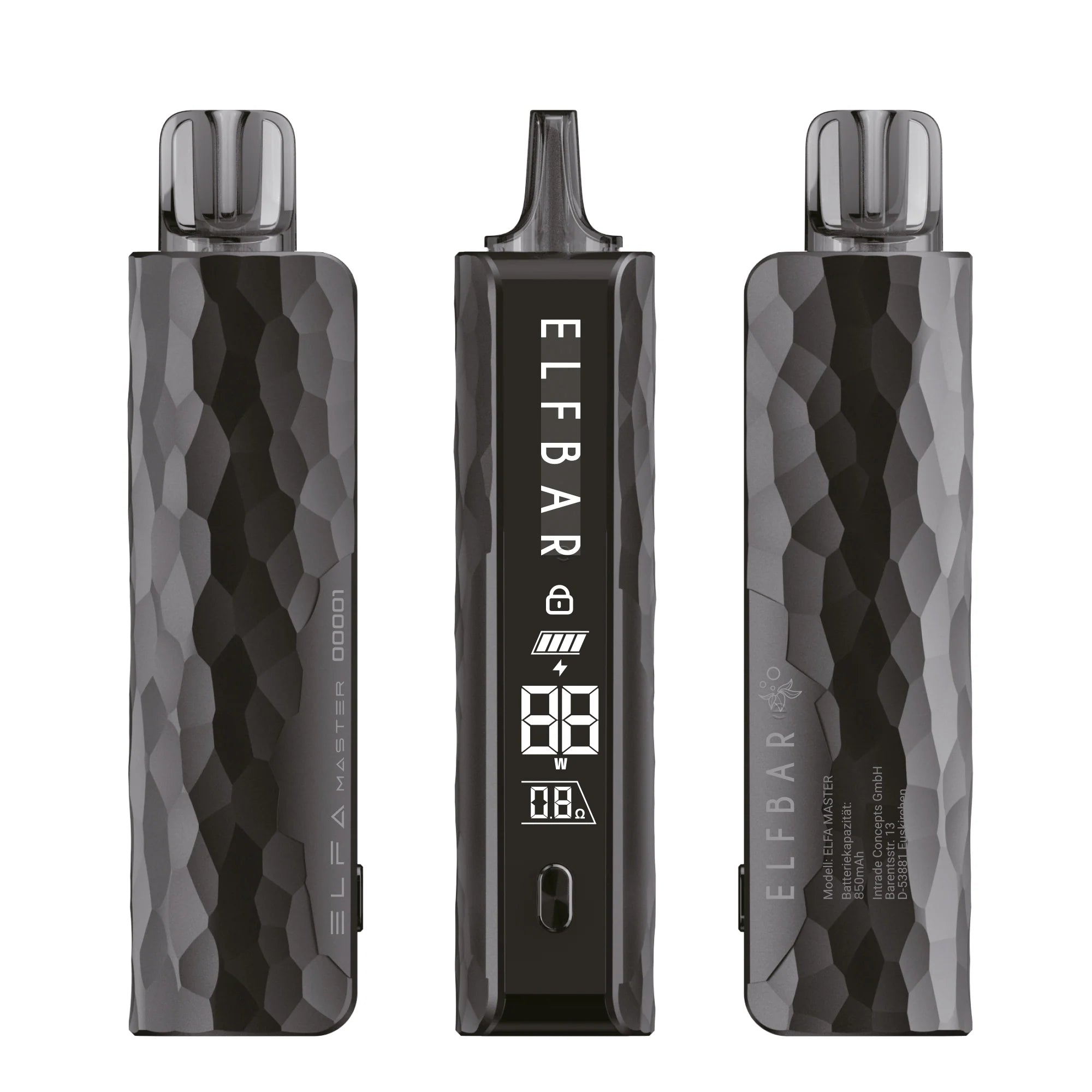 ELFBAR ELFA Master Basisgerät - Obsidian Black - Limited ELFBAR ELFA Master Basisgerät - Obsidian Black - Limited