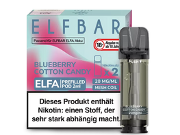 ELFBAR ELFA POD 2er Pack - BLUEBERRY COTTON CANDY