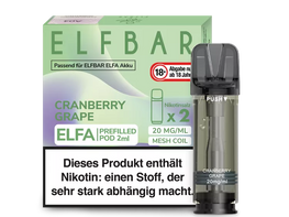 ELFBAR ELFA POD 2er Pack - CRANBERRY GRAPE