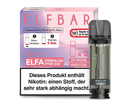 ELFBAR ELFA POD 2er Pack - PEACH ICE