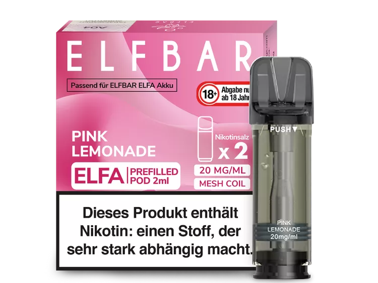 ELFBAR ELFA POD 2er Pack - PINK LEMONADE