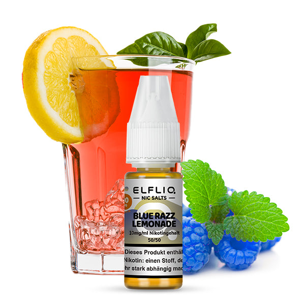 ELFBAR Elfliq eLiquid 10ml - Blue Razz Lemonade ELFBAR Elfliq eLiquid 10ml - Blue Razz Lemonade