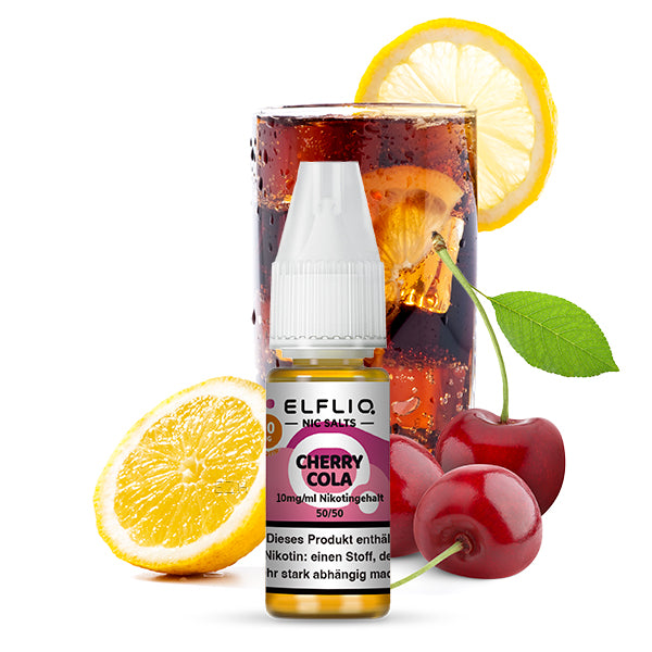 ELFBAR Elfliq eLiquid 10ml - Cherry Cola ELFBAR Elfliq eLiquid 10ml - Cherry Cola