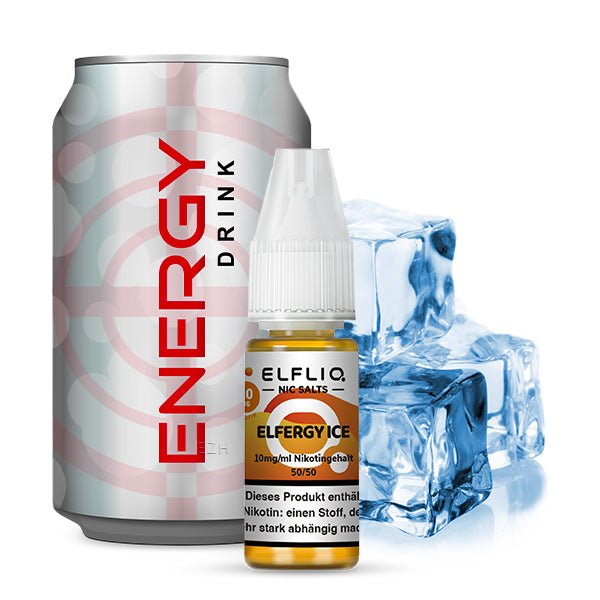 ELFBAR Elfliq eLiquid 10ml - Elfergy Ice ELFBAR Elfliq eLiquid 10ml - Elfergy Ice