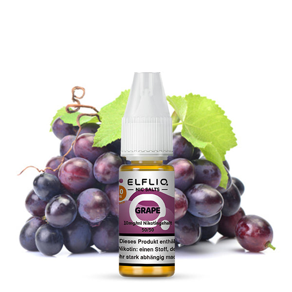 ELFBAR Elfliq eLiquid 10ml - Grape ELFBAR Elfliq eLiquid 10ml - Grape