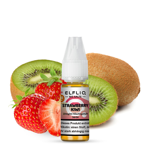 ELFBAR Elfliq eLiquid 10ml - Strawberry Kiwi ELFBAR Elfliq eLiquid 10ml - Strawberry Kiwi