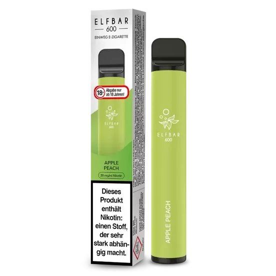 ELF BAR 600 APPLE PEACH - Einweg E-Zigarette