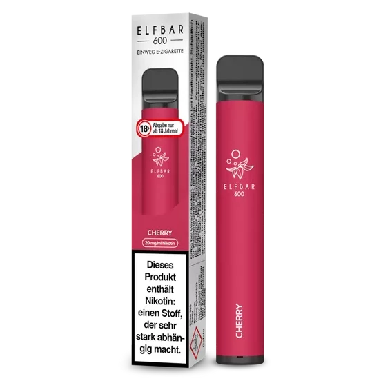 ELF BAR 600 CHERRY - Einweg E-Zigarette ELF BAR 600 CHERRY - Einweg E-Zigarette
