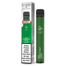 ELF BAR 600 KIWI PASSION FRUIT GUAVA - Einweg E-Zigarette