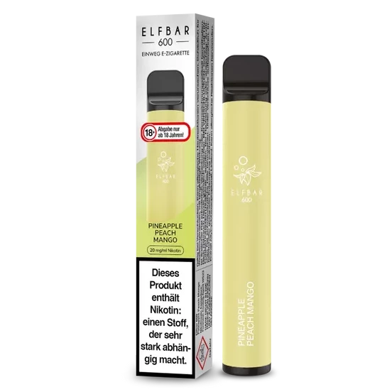ELF BAR 600 PINEAPPLE PEACH MANGO - Einweg E-Zigarette