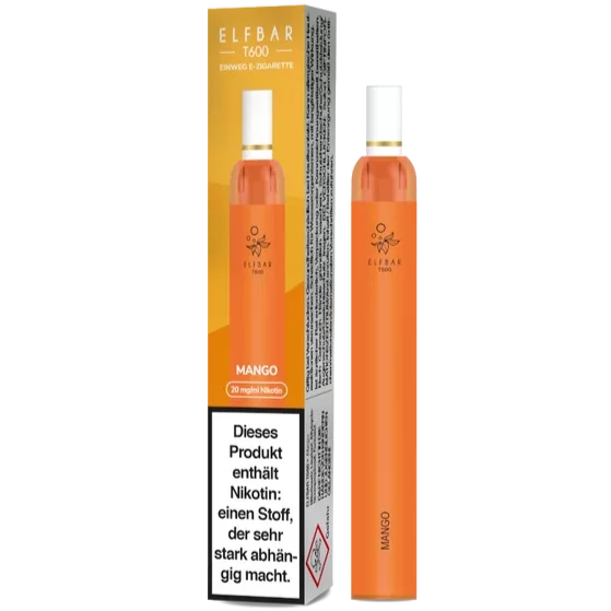 ELF BAR T600 MANGO - Einweg E-Zigarette ELF BAR T600 MANGO - Einweg E-Zigarette