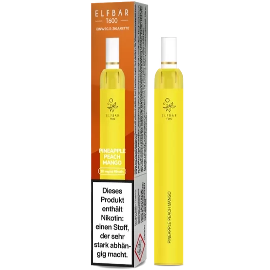 ELF BAR T600 PINEAPPLE PEACH MANGO - Einweg E-Zigarette ELF BAR T600 PINEAPPLE PEACH MANGO - Einweg E-Zigarette