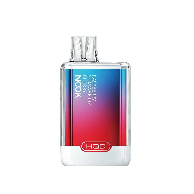 HQD Nook - Raspberry Strawberry Cherry - Einweg E-Zigarette HQD Nook - Raspberry Strawberry Cherry - Einweg E-Zigarette
