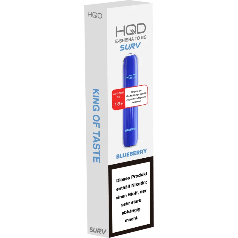 HQD SURV - BLUEBERRY - Einweg E-Zigarette HQD SURV - BLUEBERRY - Einweg E-Zigarette
