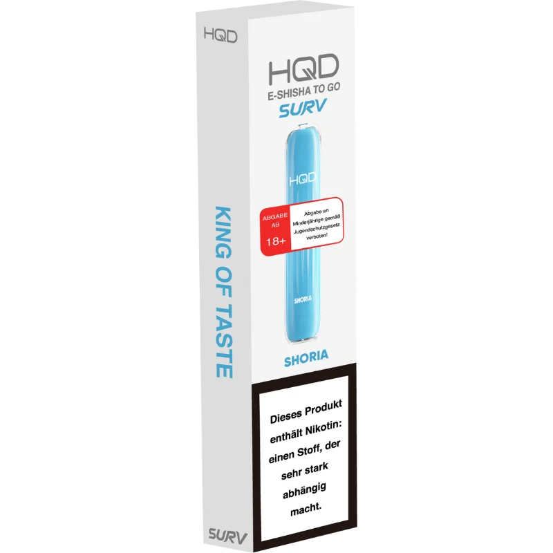 HQD SURV - SHORIA - Einweg E-Zigarette HQD SURV - SHORIA - Einweg E-Zigarette