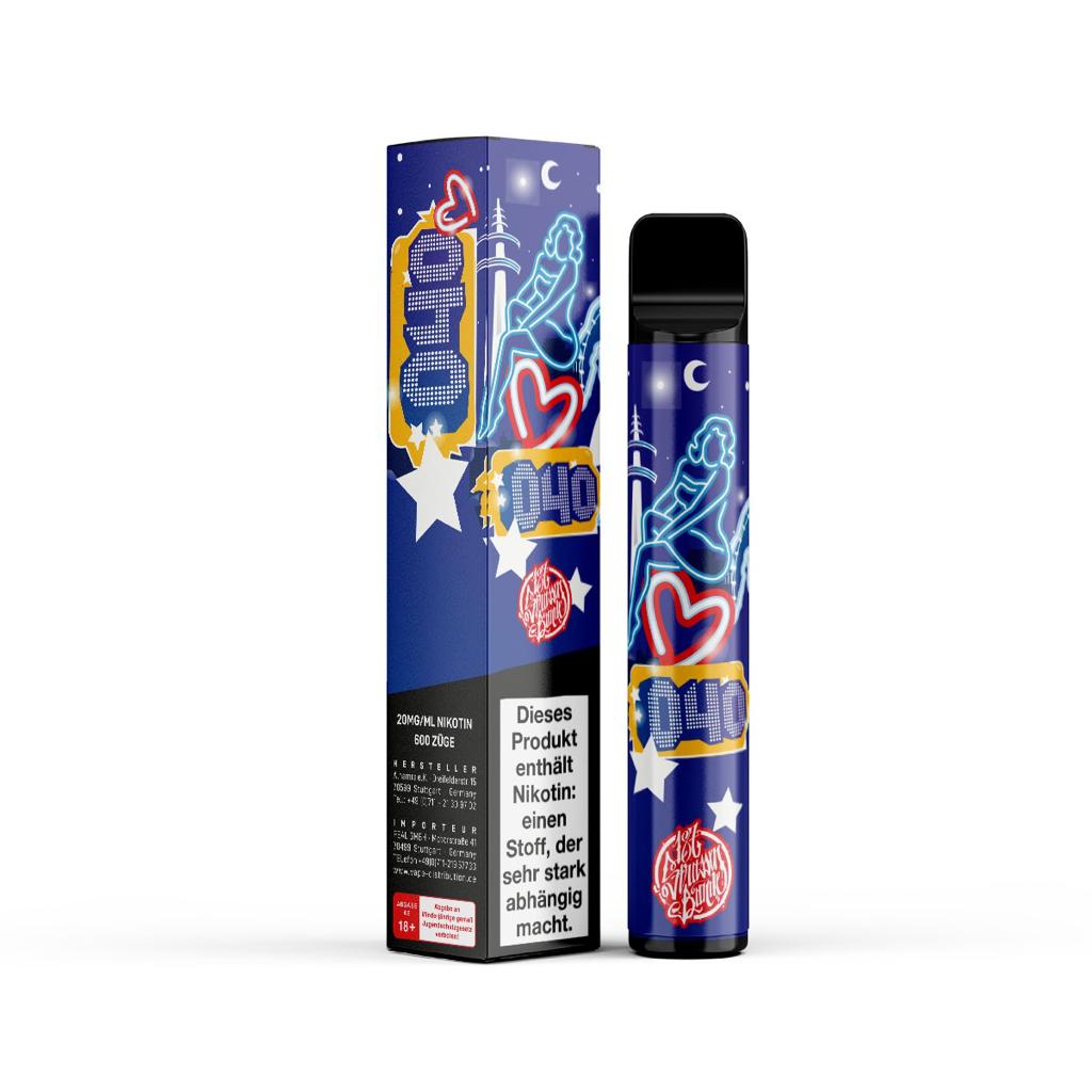187 Vape - 040 HAMBURG - Einweg E-Zigarette 187 Vape - 040 HAMBURG - Einweg E-Zigarette