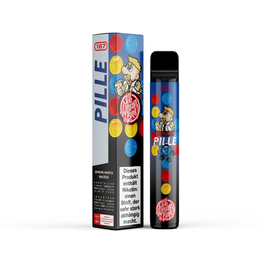 187 Vape - PILLE - Einweg E-Zigarette 187 Vape - PILLE - Einweg E-Zigarette