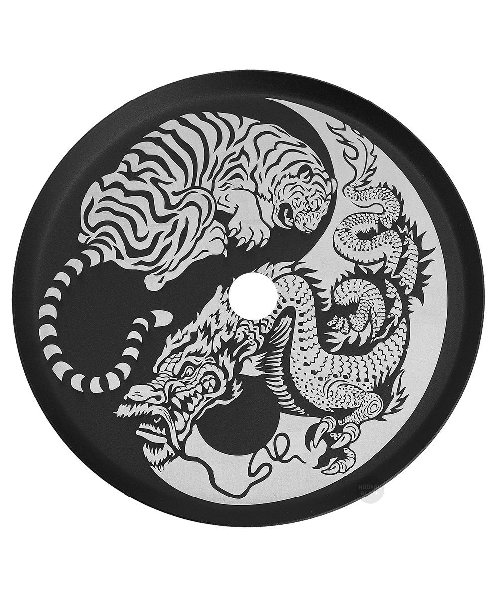 ALPHA Hookah - Dragon VS Tiger - Kohleteller ALPHA Hookah - Dragon VS Tiger - Kohleteller - HOOKAH BLACK SHOP Kaufen