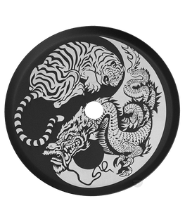 ALPHA Hookah - Dragon VS Tiger - Kohleteller - HOOKAH BLACK SHOP Kaufen