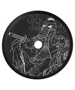 ALPHA Hookah - Samurai - Kohleteller - HOOKAH BLACK SHOP Kaufen