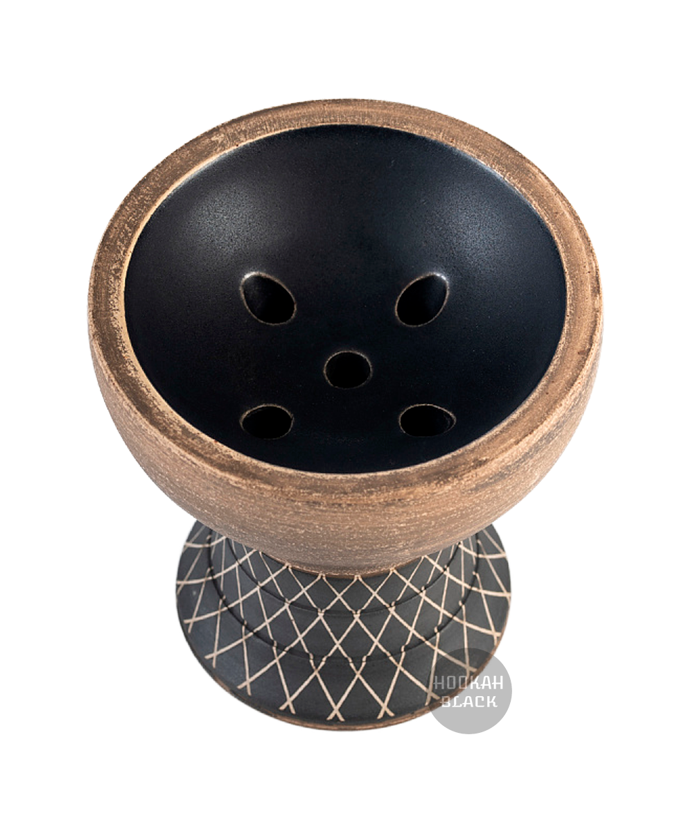 ALPHA Bowl - TURK Design Tabakkopf - Black Matt ALPHA Bowl - TURK Design Tabakkopf - Black Matt
