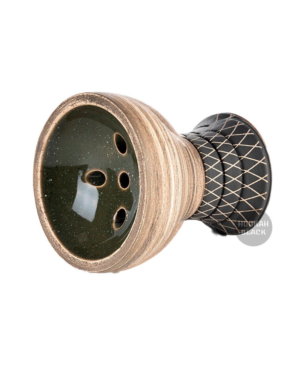 ALPHA Bowl - TURK Design Tabakkopf - Green Sand ALPHA Bowl - TURK Design Tabakkopf - Green Sand