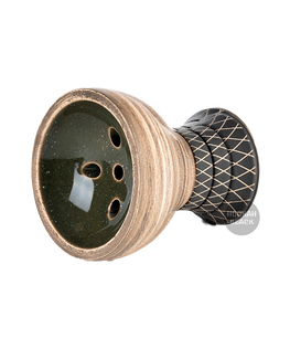 ALPHA Bowl - TURK Design Tabakkopf - Green Sand