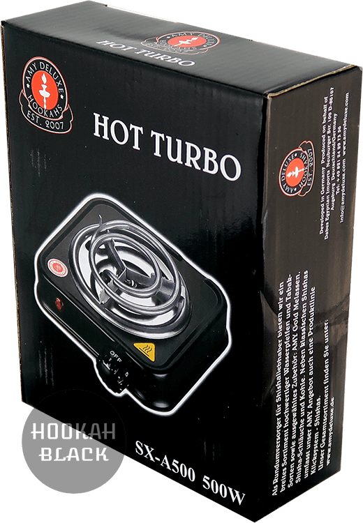 AMY Hot Turbo SX-A500 500W Elektrischer Kohleanzünder für Shisha Kohle - HOOKAH BLACK SHOP Kaufen