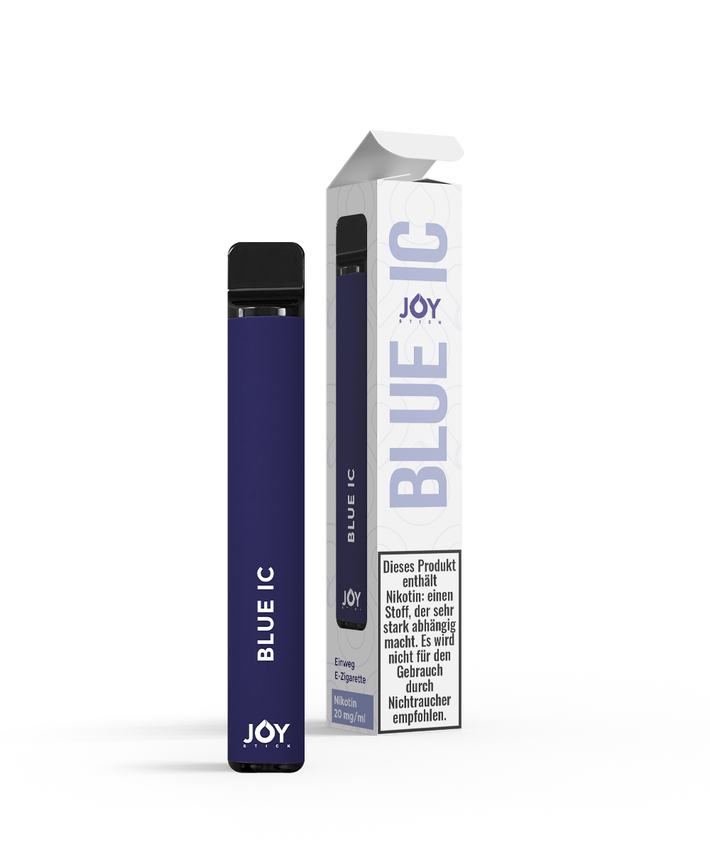 JOY Stick BLUE IC - Blueberry Ice - Einweg E-Zigarette JOY Stick BLUE IC - Blueberry Ice - Einweg E-Zigarette, E-Shisha