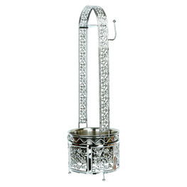 Kohlekorb / Kohlenbehälter Oriental Groß - HOOKAH BLACK