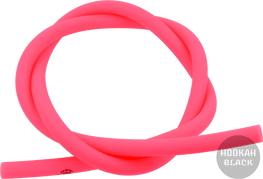 Caesar NEON Pink / Rose Matt Shisha Silikonschlauch - 1.5M - HOOKAH BLACK SHOP Kaufen