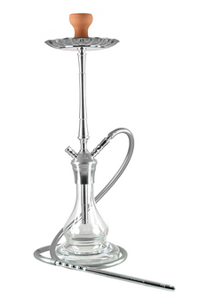 KAYA Clear ELOX 630FL Lance KONIK Silber 2S Shisha - HOOKAH BLACK