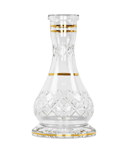 OCEAN Hookah Drop Cross Cut Tradi Gold Steck-Bowl - HOOKAH BLACK SHOP Kaufen