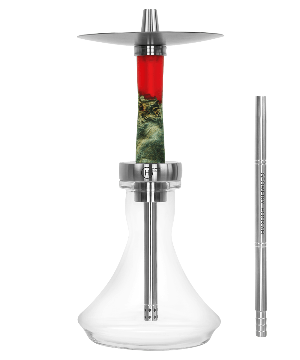 GEOMETRY Hookah Mini Bro EPOX Red GEOMETRY Hookah Mini Bro EPOX Red - HOOKAH BLACK SHOP Kaufen