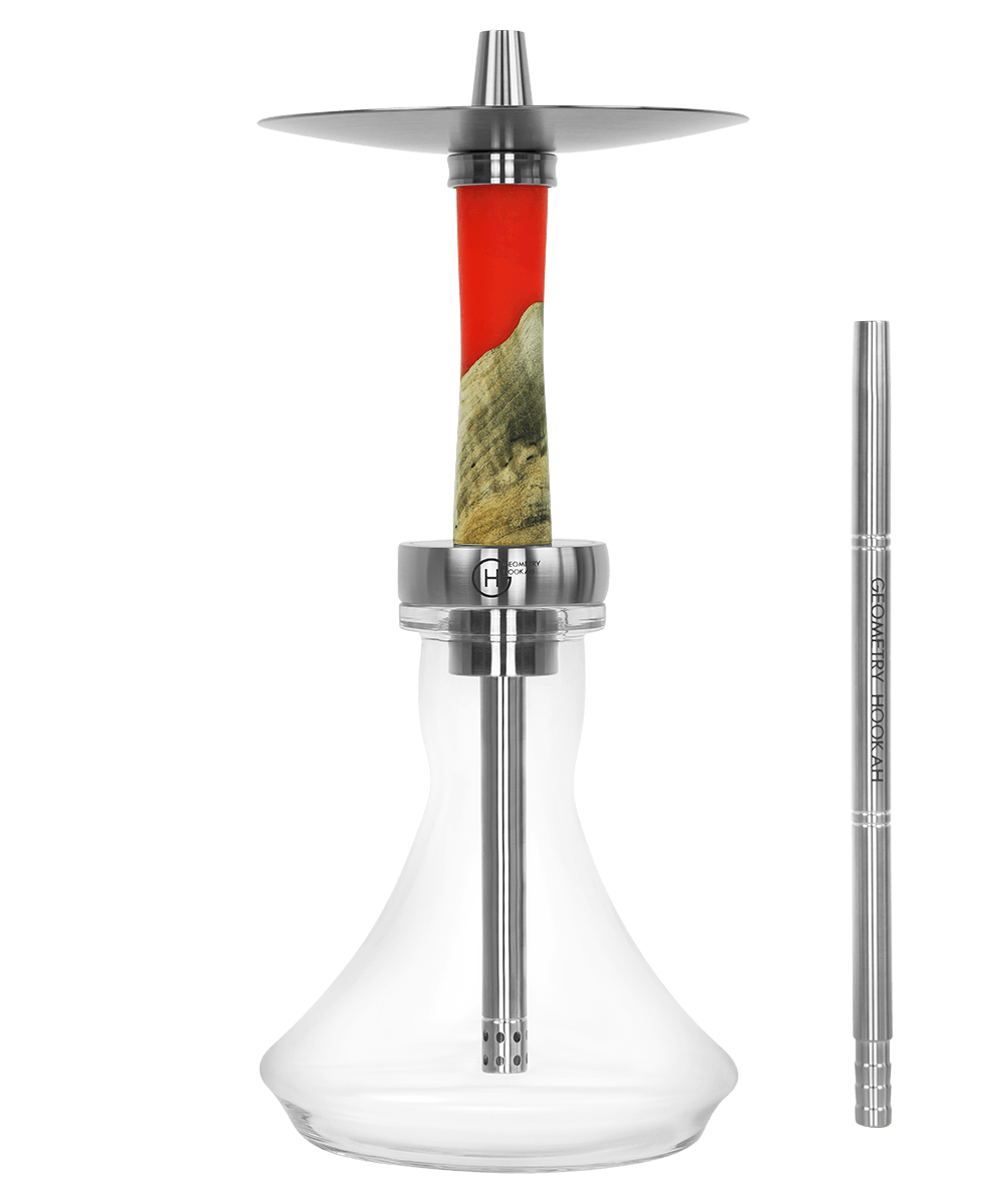 GEOMETRY Hookah Mini Bro EPOX Red GEOMETRY Hookah Mini Bro EPOX Red - HOOKAH BLACK SHOP Kaufen