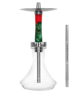 GEOMETRY Hookah Mini Bro EPOX Red Green - HOOKAH BLACK SHOP Kaufen