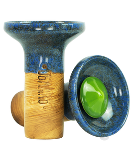 OBLAKO FLOW - Green on Cobalt