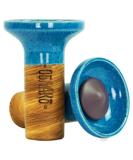 OBLAKO FLOW - Burgundy on Sky blue