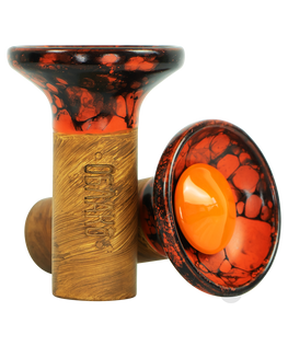 OBLAKO FLOW - Orange on Marble Orange/Black