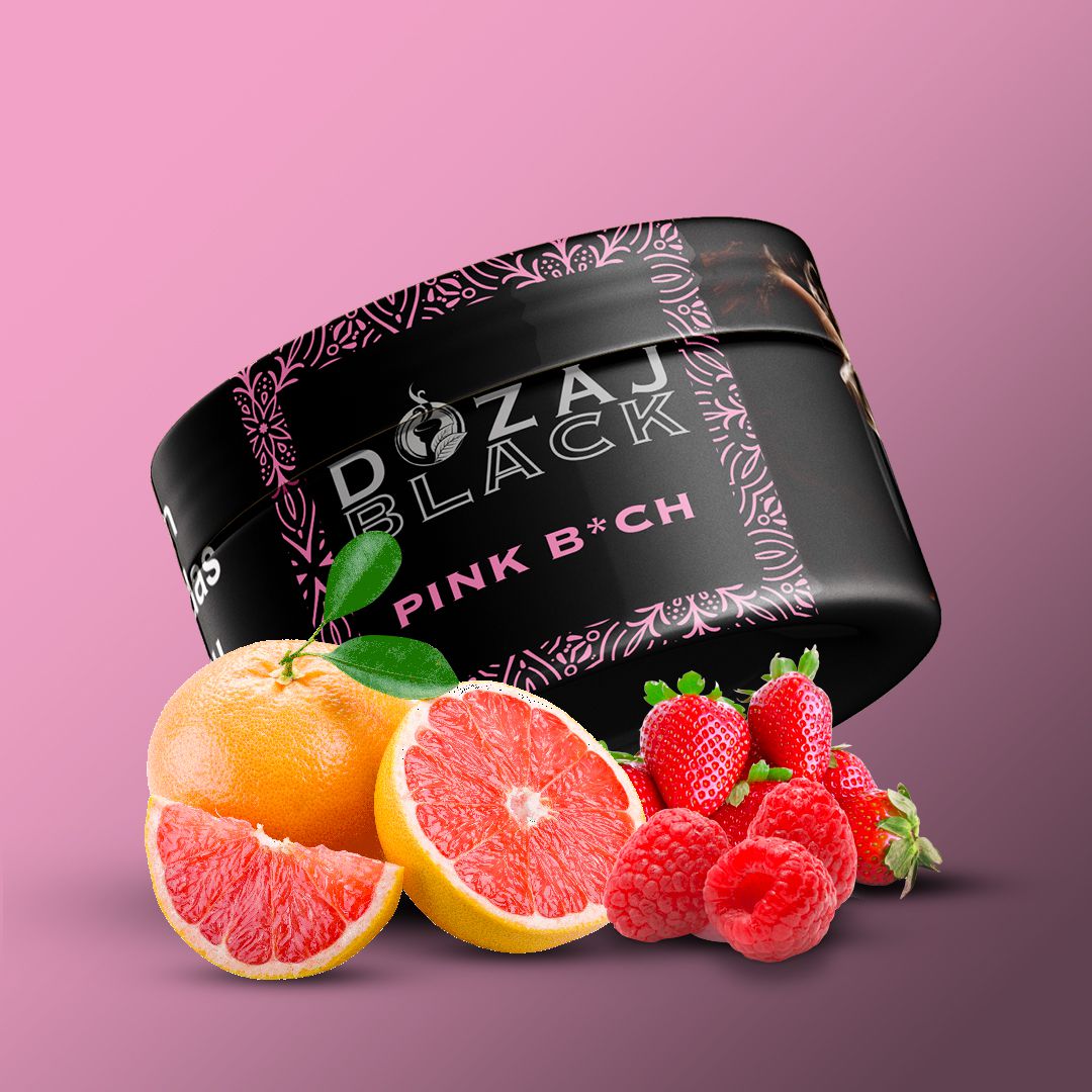DOZAJ Black Tabak 25g - Pink B*ch DOZAJ Black Tabak 25g - Pink B*ch