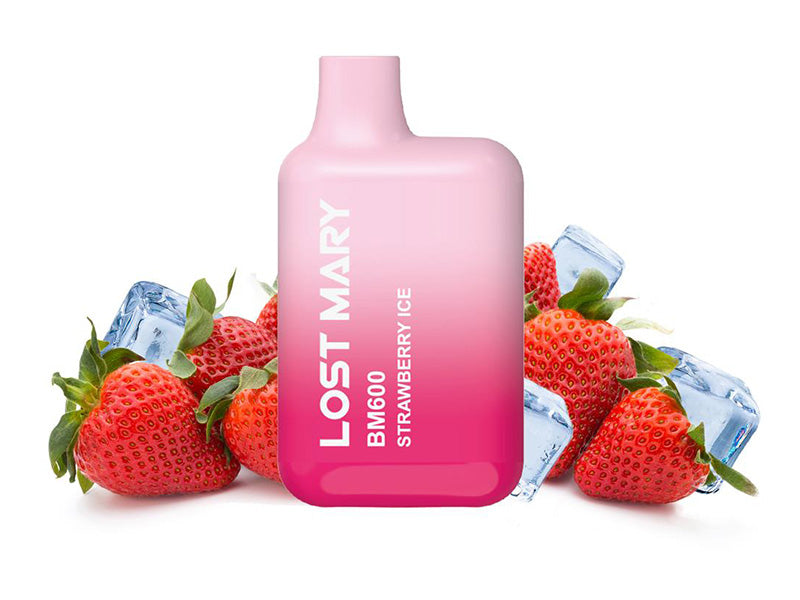 Lost Mary BM600 Strawberry Ice - Einweg E-Zigarette Lost Mary BM600 Strawberry Ice - Einweg E-Zigarette