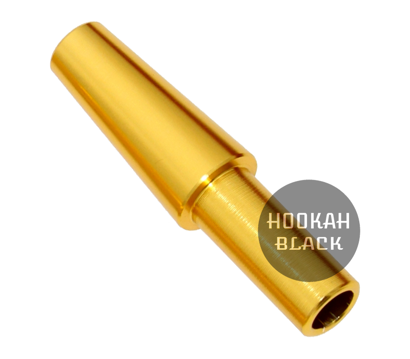 Schlauch Endstück - Gold Schlauch Endstück - Gold - HOOKAH BLACK
