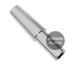 Schlauch Endstück - Silver/Chrome - HOOKAH BLACK