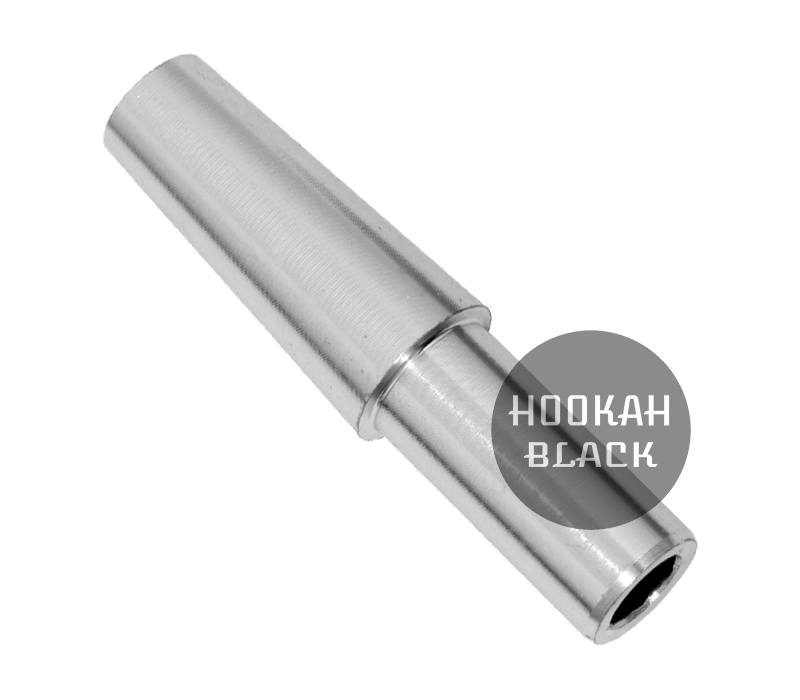 Schlauch Endstück - Silver/Chrome Schlauch Endstück - Silver/Chrome - HOOKAH BLACK