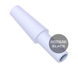 Schlauch Endstück - Weiß/White Painting - HOOKAH BLACK