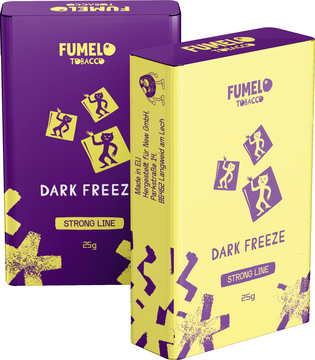 FUMELO Tabak Strong Line 25g - Dark Freeze FUMELO Tabak Strong Line 25g - Dark Freeze