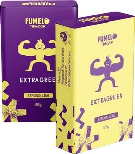 FUMELO Tabak Strong Line 25g - Extragreen