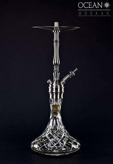 OCEAN Hookah FUSION CROSS 2S Shisha - HOOKAH BLACK