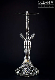 OCEAN Hookah FUSION CROSS 4S Shisha - HOOKAH BLACK