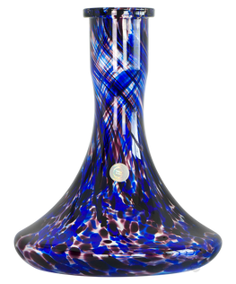 HB Steck-Bowl Blue Black - Craft form Bowl - HOOKAH BLACK SHOP Kaufen